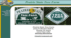 Desktop Screenshot of prairiestatetreefarm.com